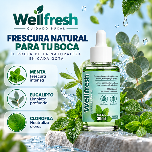 WELLFRESH - Mejora tu aliento en segundos